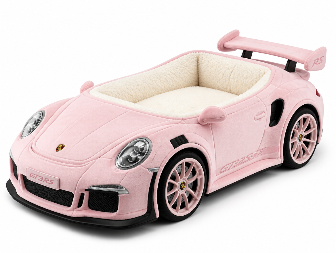 911 GT3 RS Cat Bed Pink